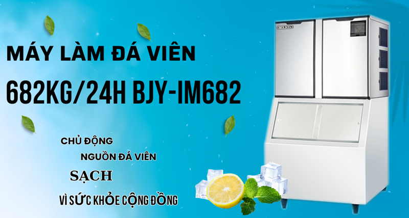 Máy làm đá viên Berjaya BJY-IM682 - Hàng chính hãng