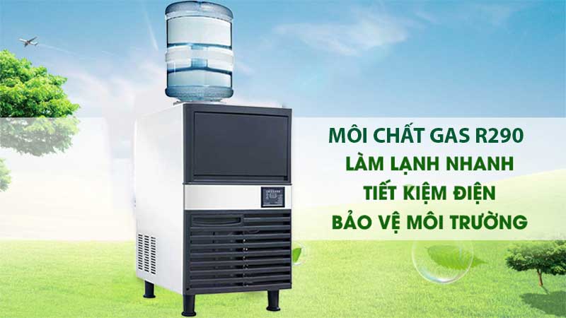 Máy làm đá viên công nghiệp Snooker SK-120PT - Hàng chính hãng