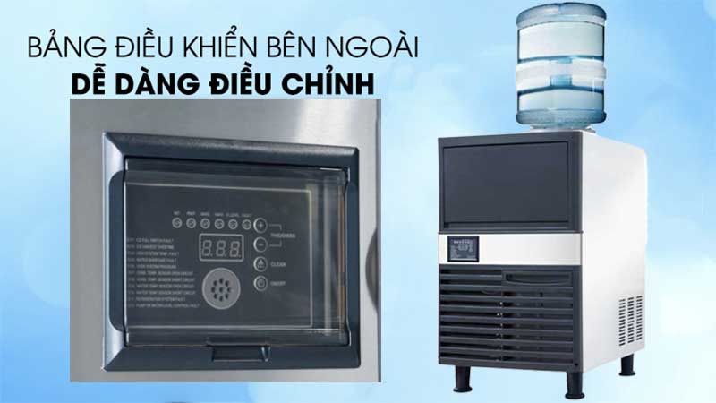 Máy làm đá viên công nghiệp Snooker SK-120PT - Hàng chính hãng