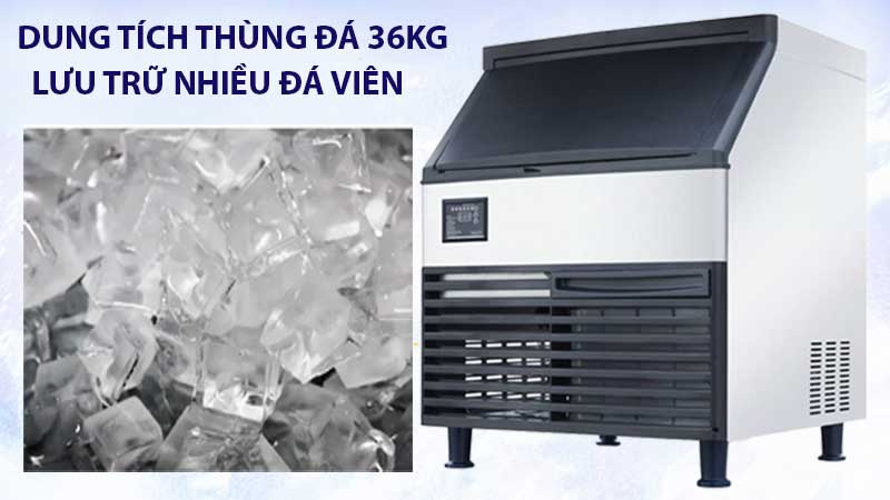 Máy làm đá viên công nghiệp Snooker SK-160P - Hàng chính hãng