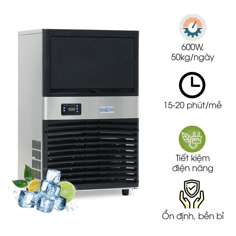 Máy làm đá viên Newcool ZB-150A - Hàng chính hãng