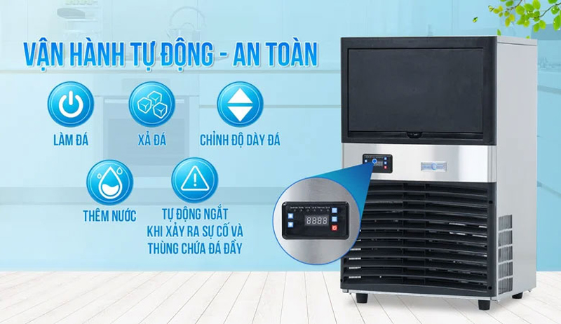Máy làm đá viên Newcool ZB-50A - Hàng chính hãng