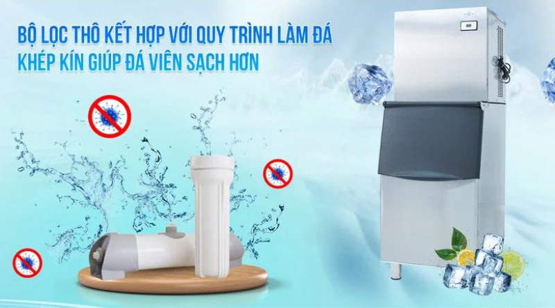 Máy làm đá viên Newcool NC-ZB-300A - Hàng chính hãng