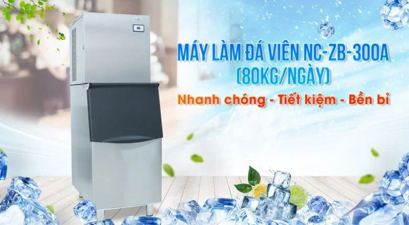 Máy làm đá viên Newcool NC-ZB-300A - Hàng chính hãng