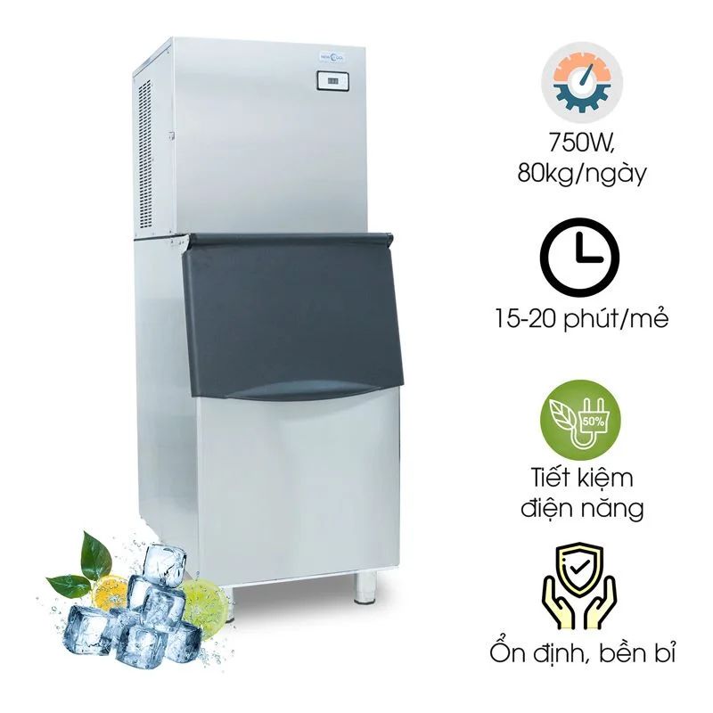 Máy làm đá viên Newcool NC-ZB-300A - Hàng chính hãng