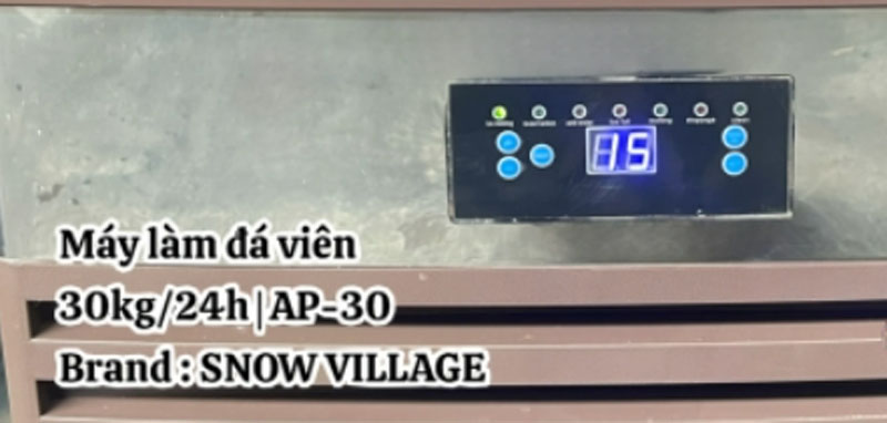 Máy làm đá viên 30kg Snow Village AP-30 - Hàng chính hãng