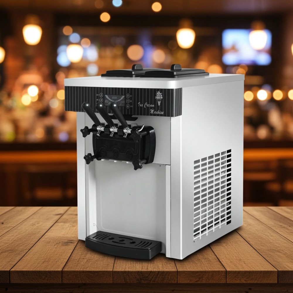 Máy làm kem để bàn ba vòi CVSA  BQC-1800 - Hàng chính hãng