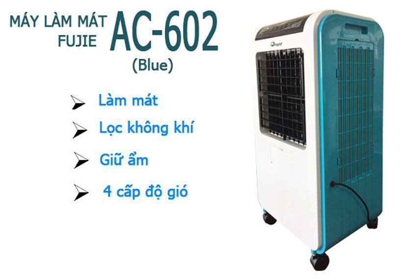 Máy làm mát Fujie AC-602 Blue - Hàng chính hãng