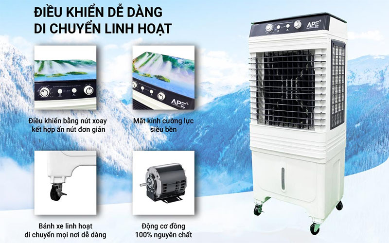 Máy làm mát không khí APE AP6002 - Hàng chính hãng