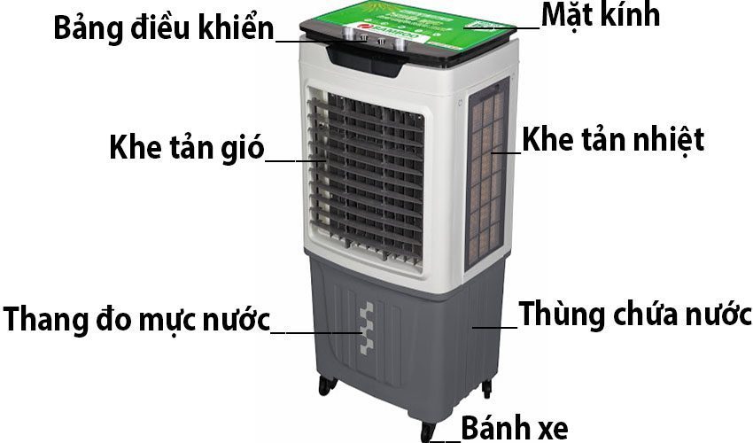Máy làm mát không khí Bamboo BB5200 - Hàng chính hãng
