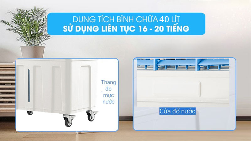 Máy làm mát không khí Daikiosan DM107 - Hàng chính hãng