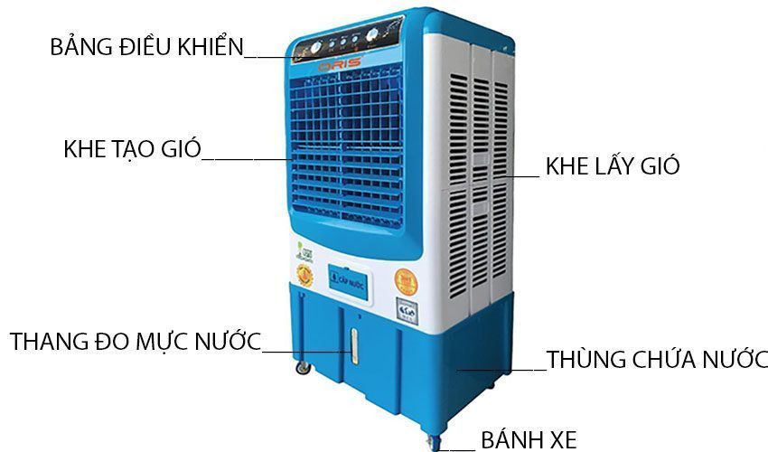 Máy làm mát không khí Oris TO-5900A - Hàng chính hãng