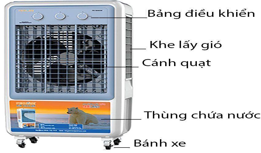 Máy làm mát không khí Penhose PH-5000CN - Hàng chính hãng