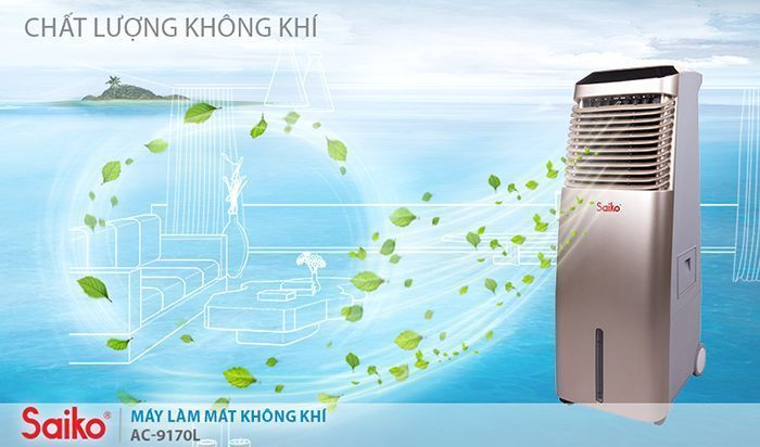 Máy làm mát không khí Saiko AC-9170CL - Hàng chính hãng