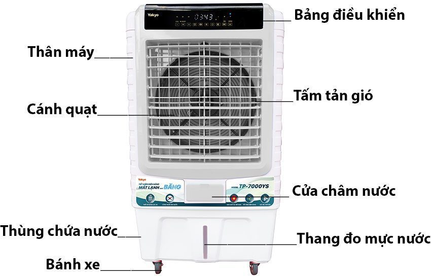 Máy làm mát không khí Yakyo TP-7000YS - Hàng chính hãng
