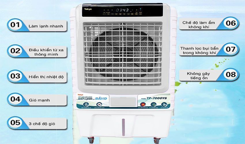 Máy làm mát không khí Yakyo TP-7000YS - Hàng chính hãng