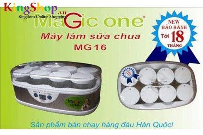 Máy làm sữa chua Magic One MG-16 - Công suất 50W - Hàng chính hãng