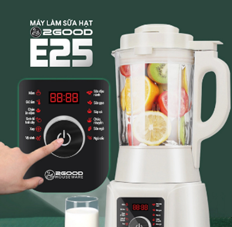Máy làm sữa hạt 2GOOD E25 - Hàng chính hãng
