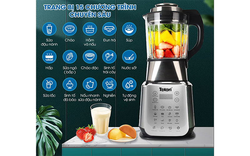 Máy làm sữa hạt Totori TT-CB02 - Hàng chính hãng
