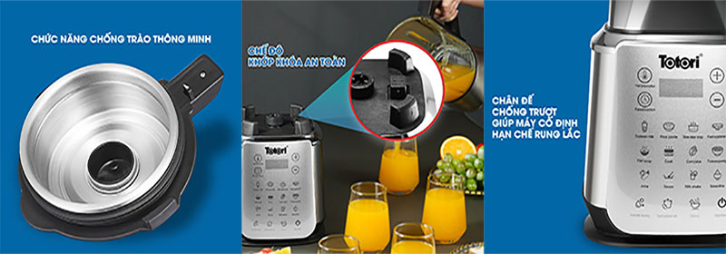 Máy làm sữa hạt Totori TT-CB02 - Hàng chính hãng