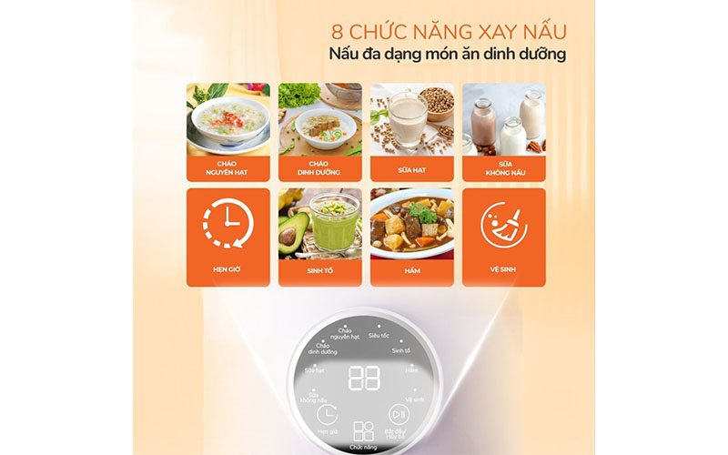 Máy làm sữa hạt Unie UMB10 - Hàng chính hãng