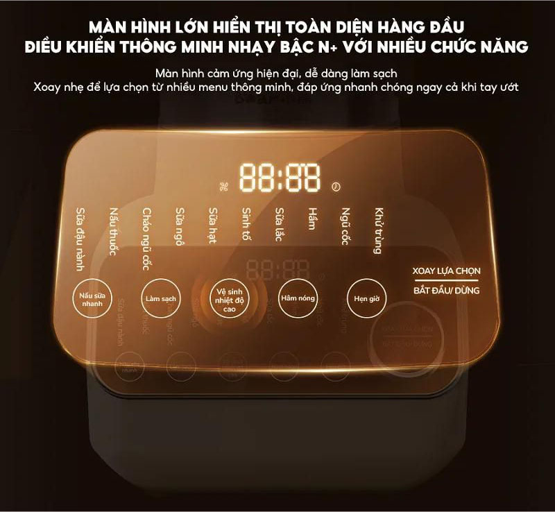 Máy làm sữa hạt Bear SB-SH17V - Hàng chính hãng