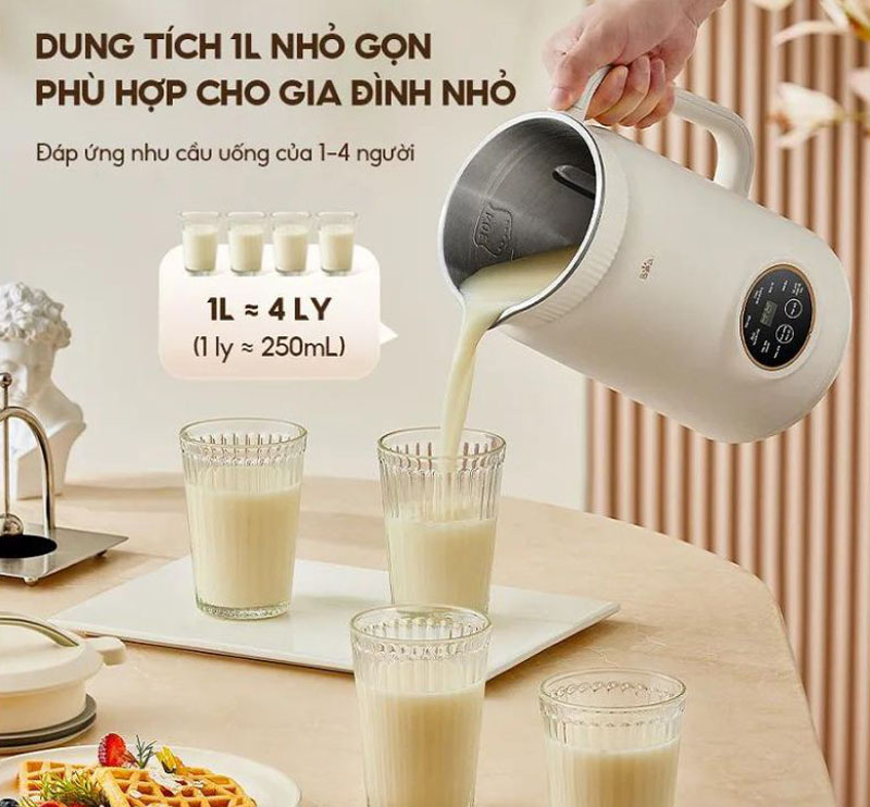 Máy làm sữa hạt Bear SB-SH09Q - Hàng chính hãng
