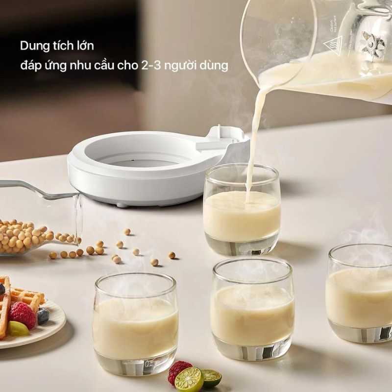 Máy làm sữa hạt Deerma NU500W - Hàng chính hãng