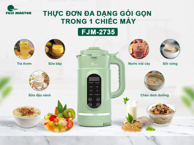 Máy làm sữa hạt mini Fuji Master FJM-2735 - Hàng chính hãng