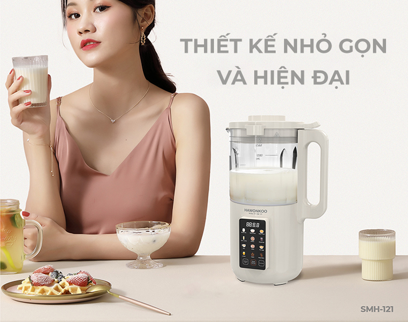 Máy làm sữa hạt Hawonkoo SMH-121 - Hàng chính hãng
