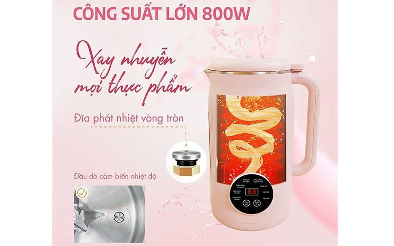Máy làm sữa hạt mini Seka SK320-PRO - Hàng chính hãng