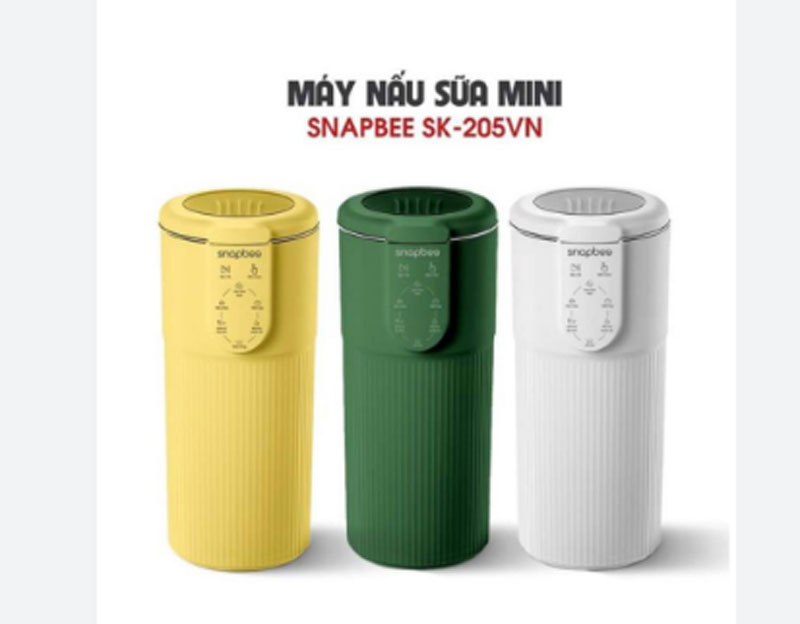 Máy làm sữa hạt mini SnapBee SK-205VN - Hàng chính hãng