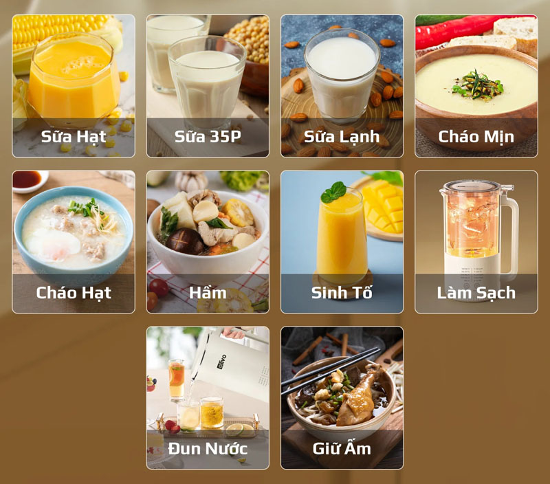 Máy làm sữa hạt Olivo CB2000 - Hàng chính hãng
