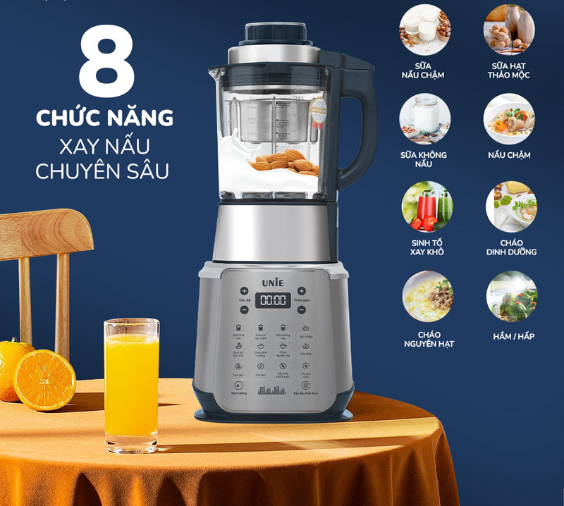 Máy làm sữa hạt Unie V9S - Hàng chính hãng