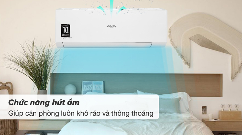 Máy lạnh inverter Aqua AQA-RV9QA - Hàng chính hãng