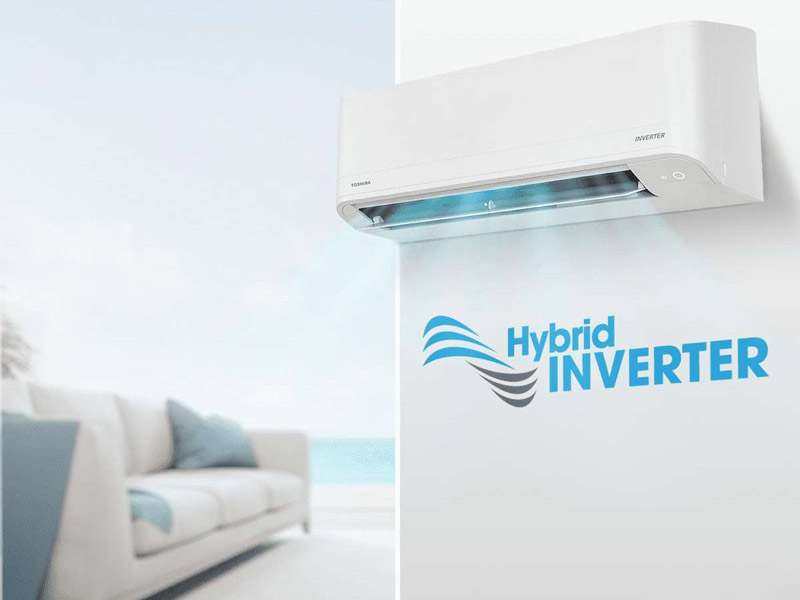 Máy lạnh Toshiba inverter RAS-H18S5KCV2G-V - Hàng chính hãng
