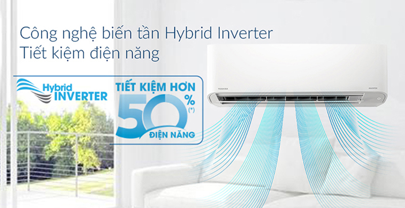 Máy lạnh Toshiba inverter 2.5 HP RAS-H24S5KCV2G-V - Hàng chính hãng