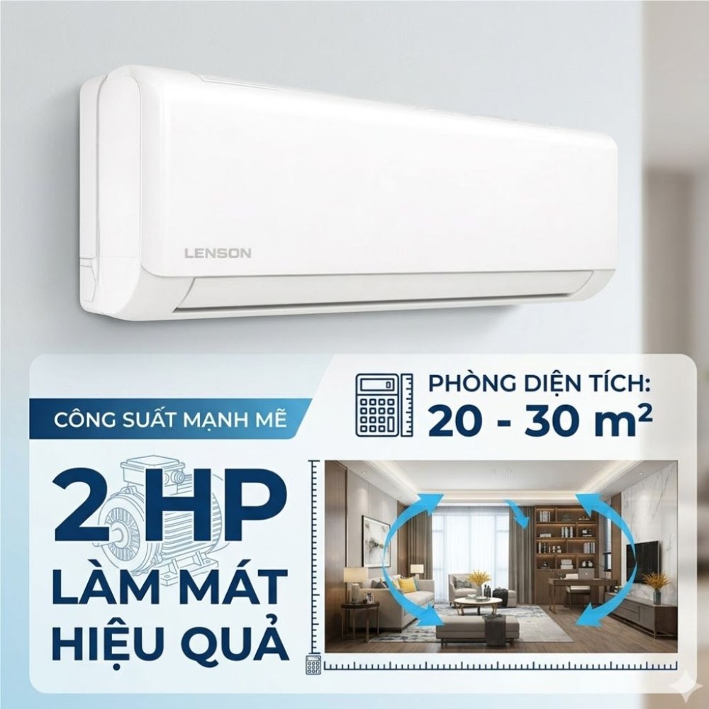 Máy lạnh Lenson 2HP LF-18CX1 - Hàng chính hãng