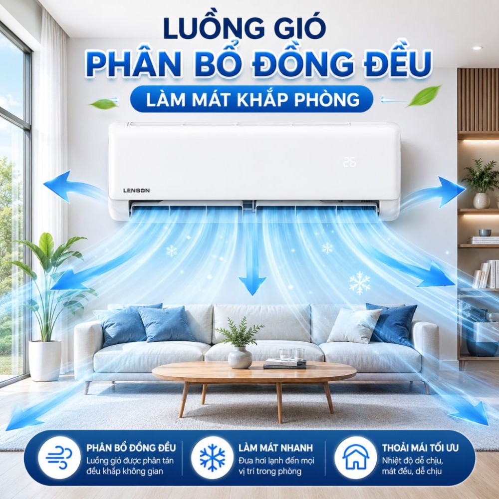 Máy lạnh Lenson 2HP LF-18CX1 - Hàng chính hãng