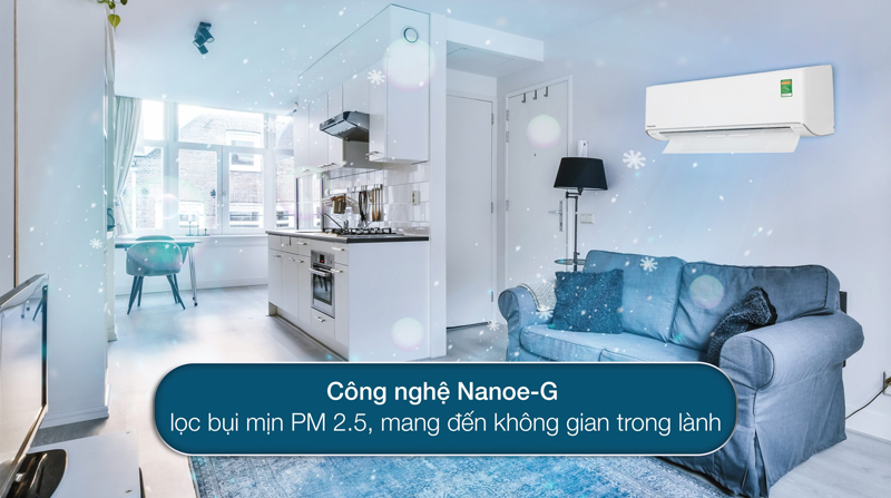 Máy lạnh 1 chiều Panasonic Inverter CU/CS-RU9AKH-8 - Hàng chính hãng