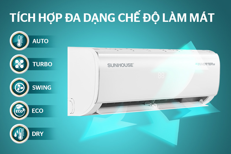 Máy lạnh 1 chiều Sunhouse SHR-AW09IC620 - Hàng chính hãng