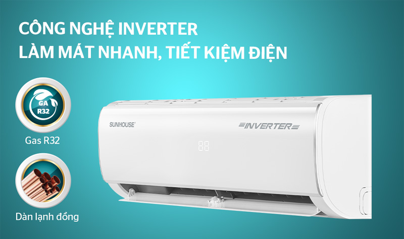 Máy lạnh 1 chiều Sunhouse SHR-AW09IC620 - Hàng chính hãng