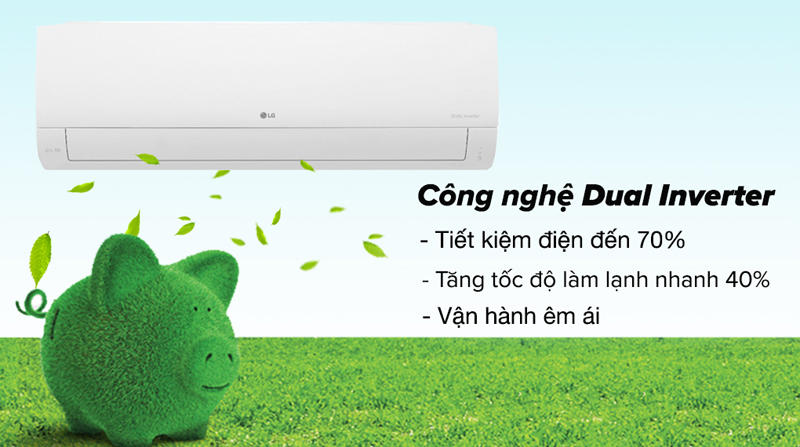 Máy lạnh Inverter 2.0 Hp LG V18WIN - Hàng chính hãng