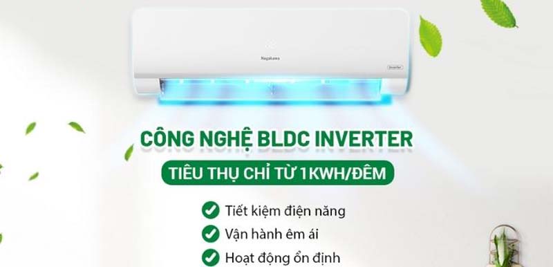 Máy lạnh 1 chiều Nagakawa NIS-C18R2H12 - Hàng chính hãng
