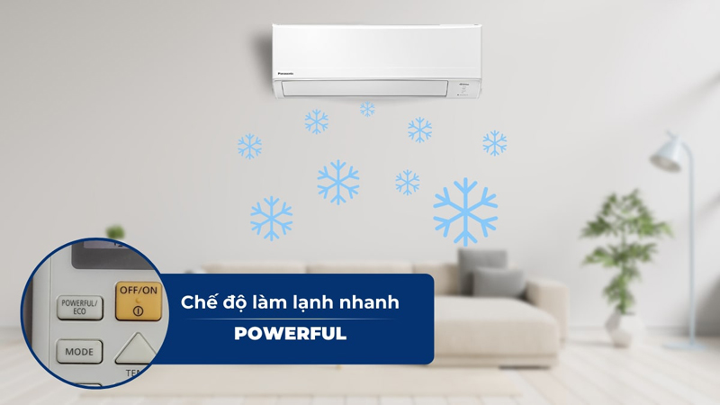 Máy lạnh 1 chiều Panasonic Inverter CU/CS-PU12ZKH-8M - Hàng chính hãng