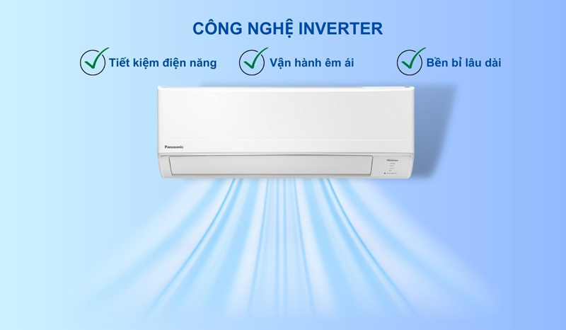 Máy lạnh 1 chiều Panasonic Inverter CU/CS-PU12ZKH-8M - Hàng chính hãng