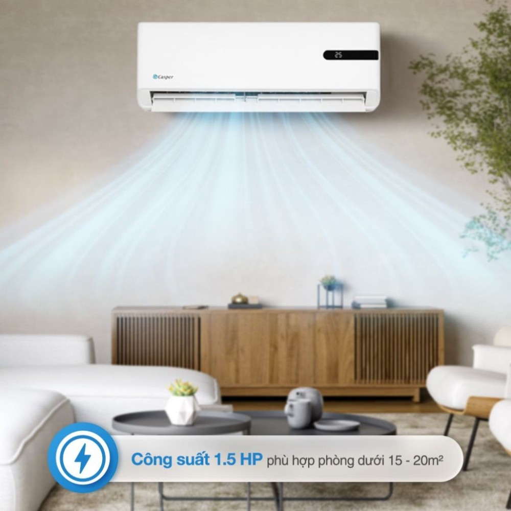 Máy lạnh Casper inverter 1.5 HP GC-12IB36 - Hàng chính hãng
