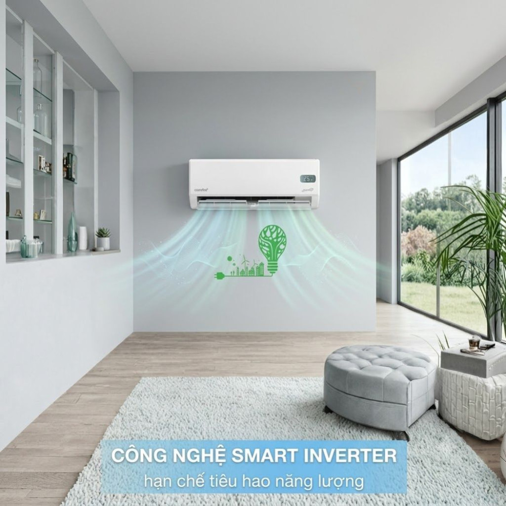 Máy lạnh Comfee Inverter 1 HP CFS-10VGXF/CFS-10VGXC - Hàng chính hãng