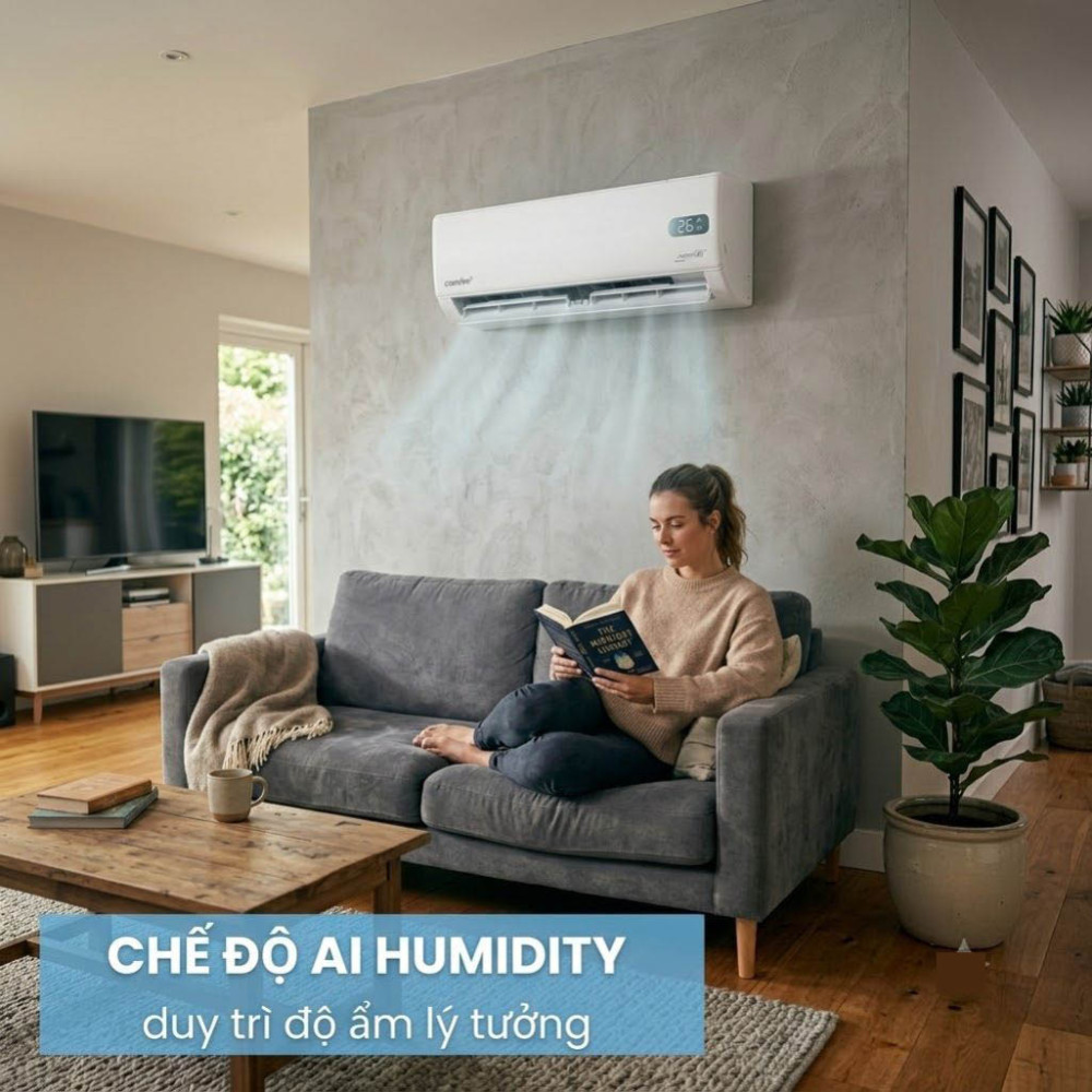 Máy lạnh Comfee Inverter 1 HP CFS-10VGXF/CFS-10VGXC - Hàng chính hãng