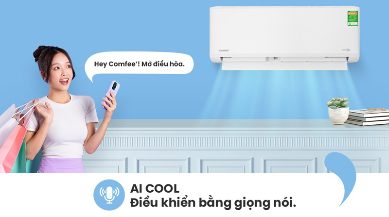 Máy lạnh Comfee inverter CFS-10VAFF-V - Hàng chính hãng